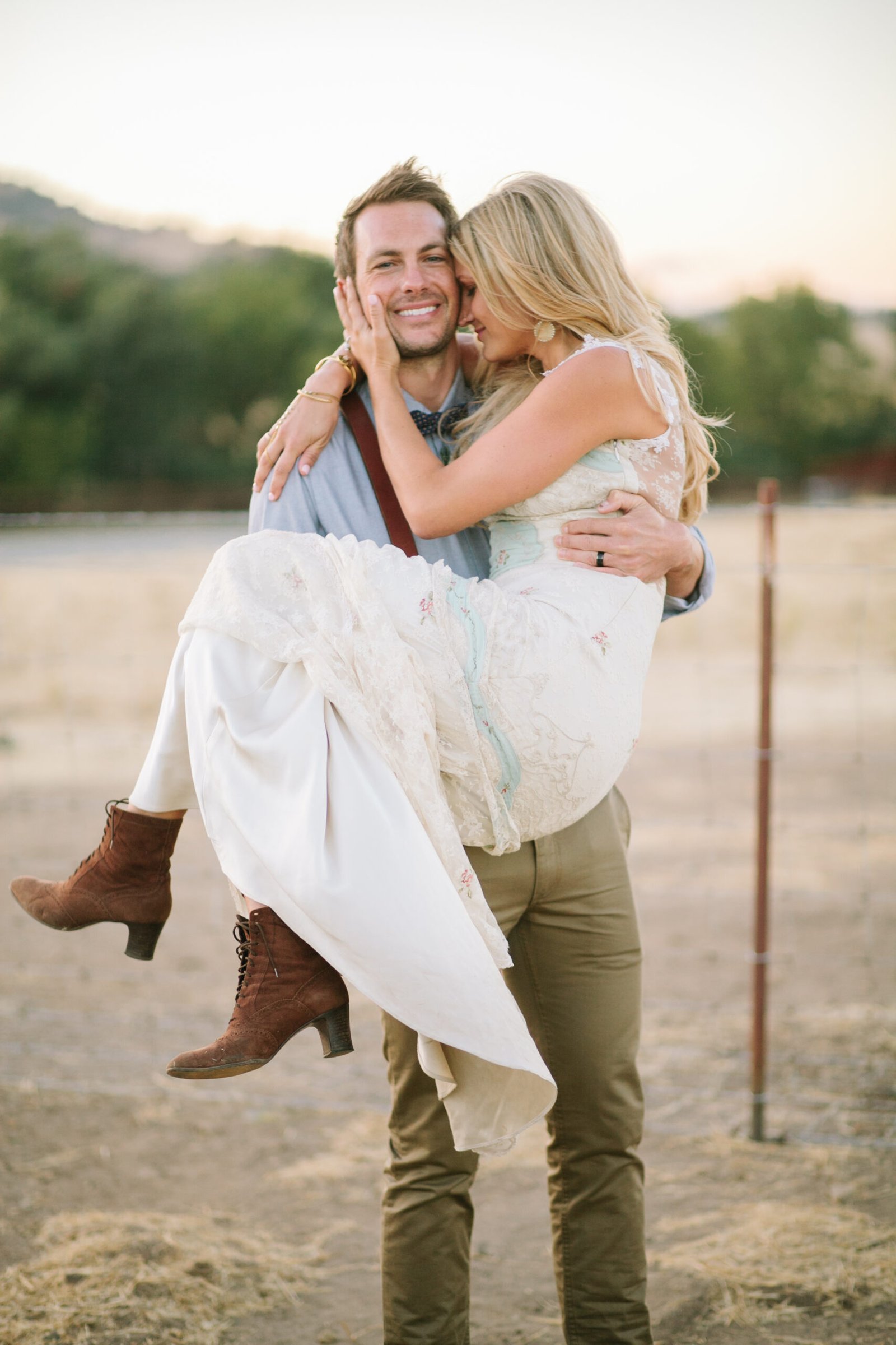 Rustic boho chic wedding by Poppy & Hive Photography at the historic Santa Margarita Ranch in California